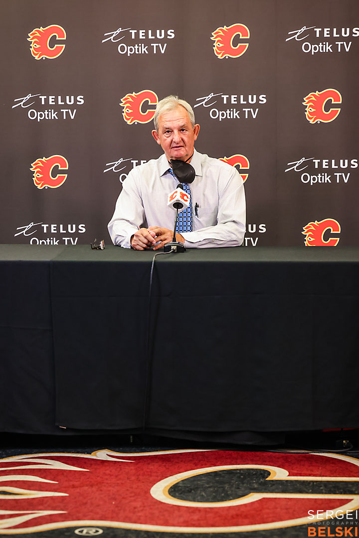 nhl hockey calgary sports photographer sergei belski photo