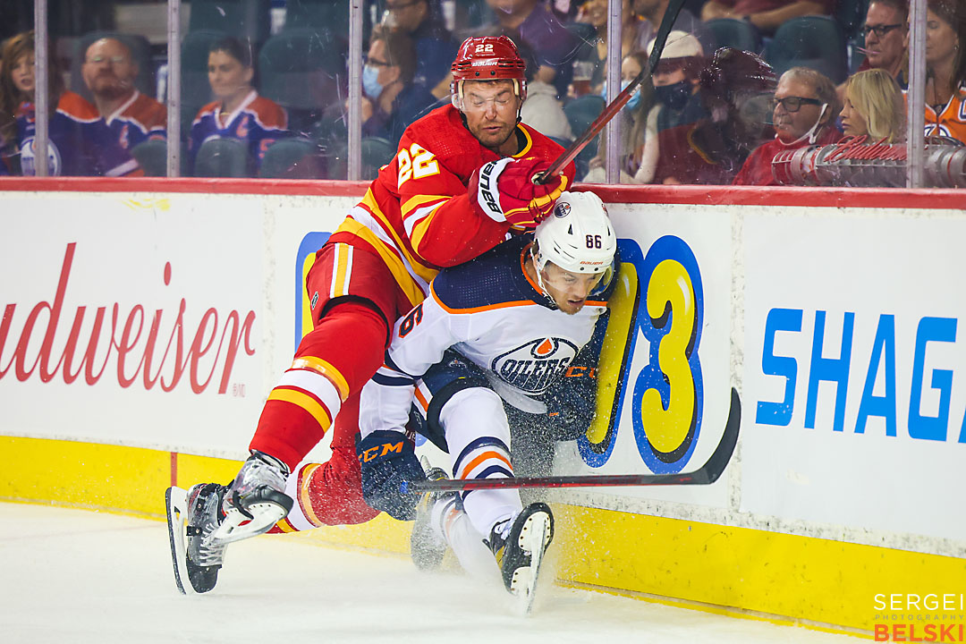 nhl hockey calgary sports photographer sergei belski photo