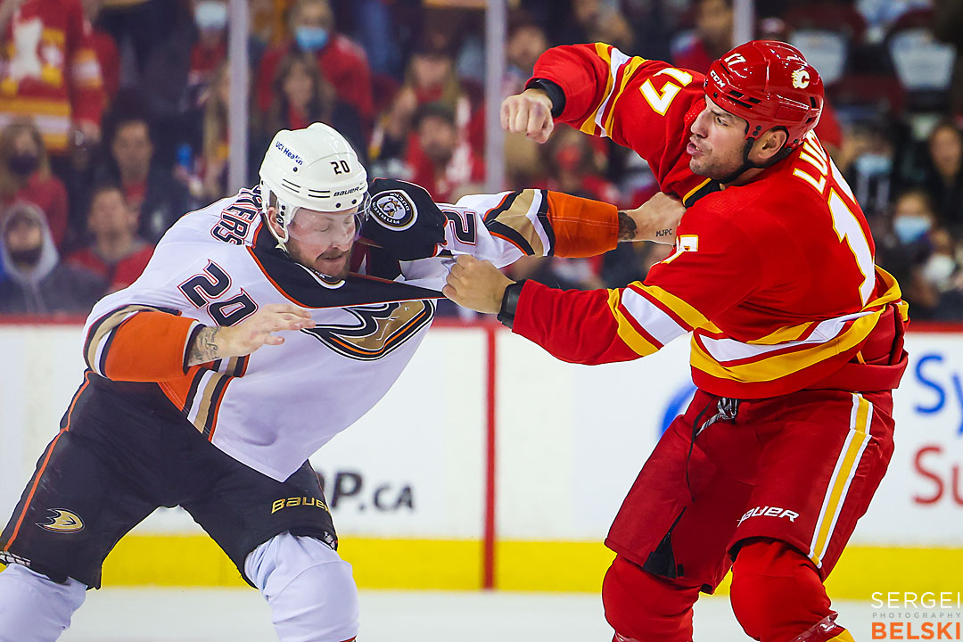 nhl hockey calgary sports photographer sergei belski photo
