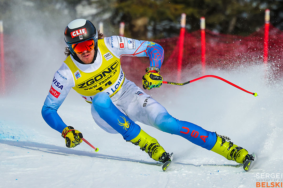 lake louise alpine ski World Cup sports photographer sergei belski photo
