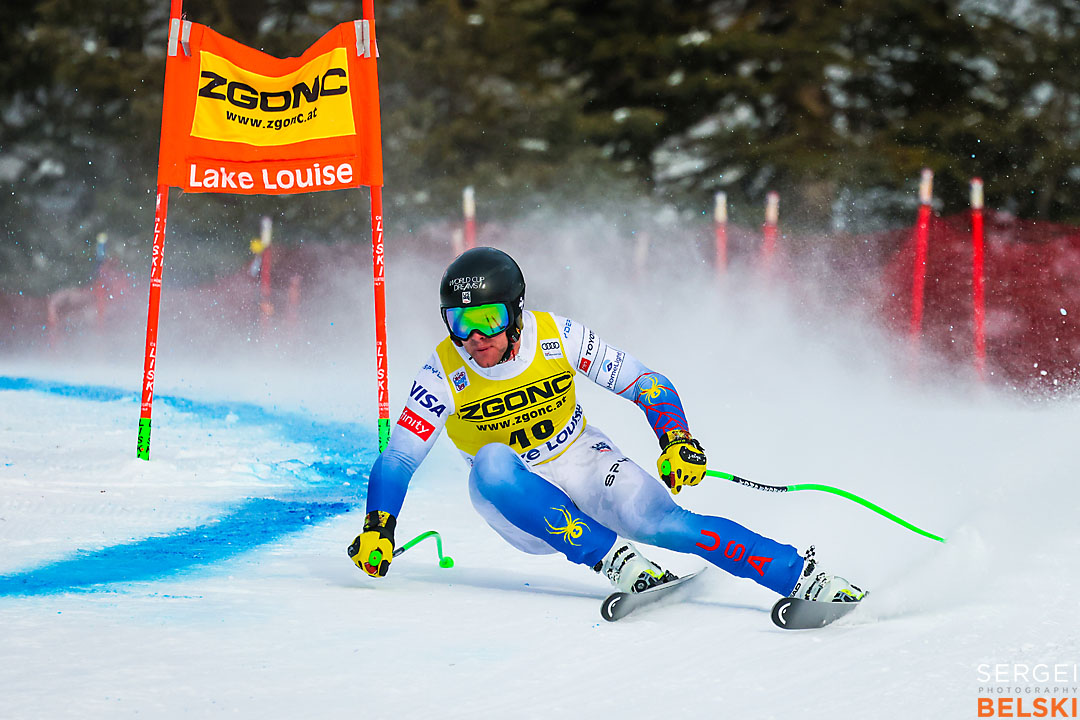 lake louise alpine ski World Cup sports photographer sergei belski photo
