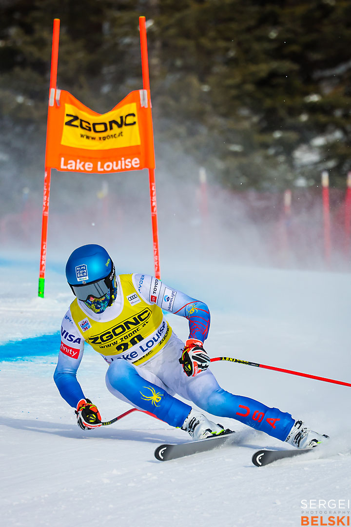 lake louise alpine ski World Cup sports photographer sergei belski photo