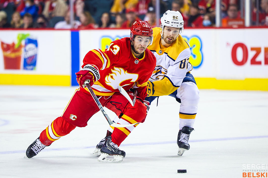 nhl hockey calgary flames sports photographer sergei belski photo
