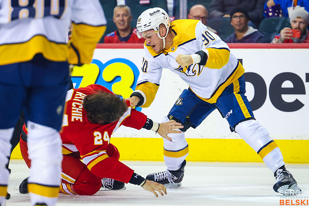 nhl hockey calgary flames sports photographer sergei belski photo