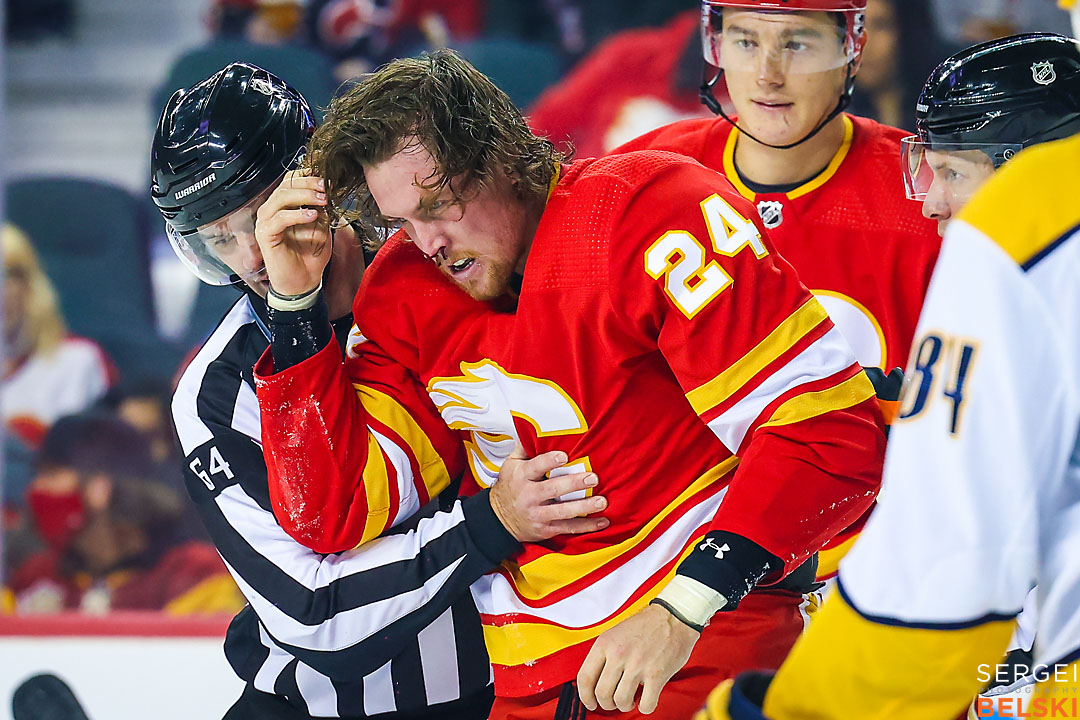 nhl hockey calgary flames sports photographer sergei belski photo