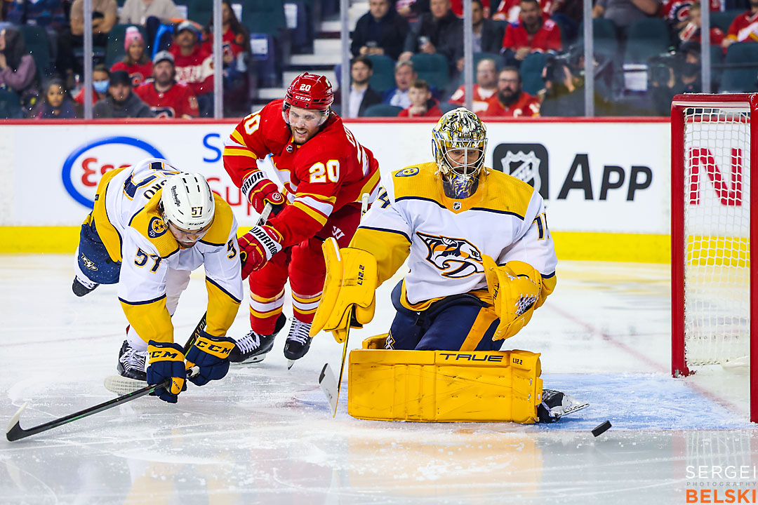 nhl hockey calgary flames sports photographer sergei belski photo
