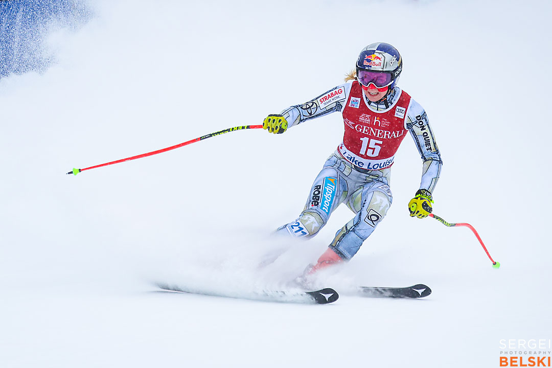 lake louise alpine ski World Cup sports photographer sergei belski photo