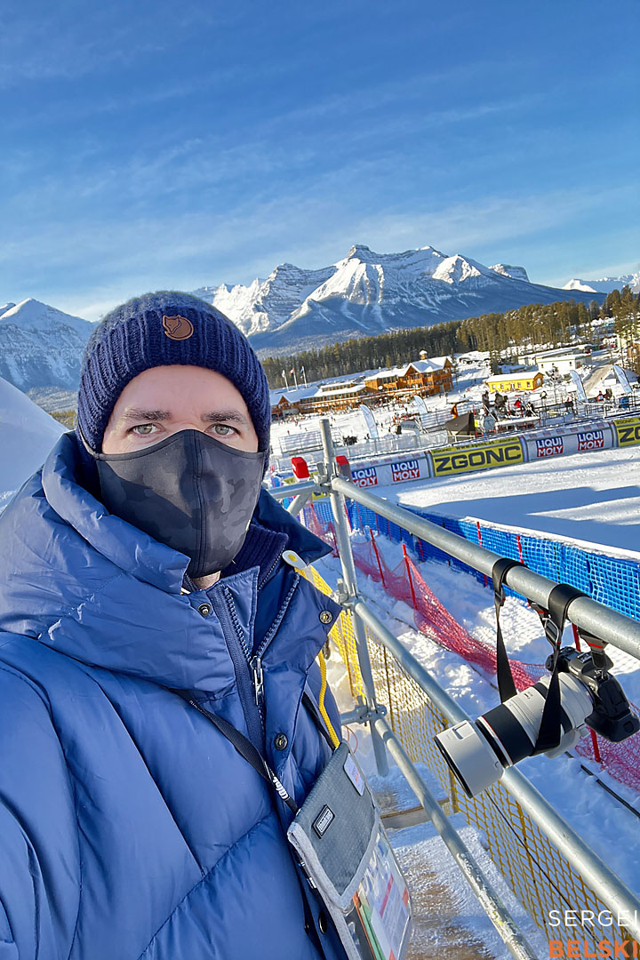 lake louise alpine ski World Cup sports photographer sergei belski photo