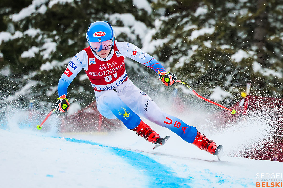 lake louise alpine ski World Cup sports photographer sergei belski photo