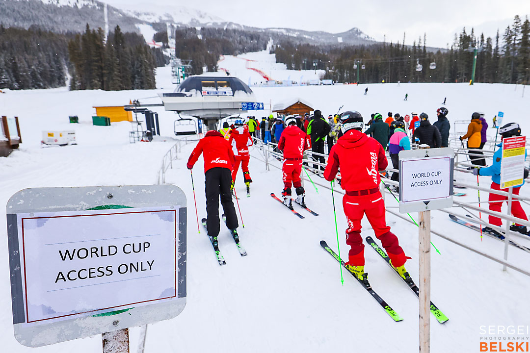 lake louise alpine ski World Cup sports photographer sergei belski photo