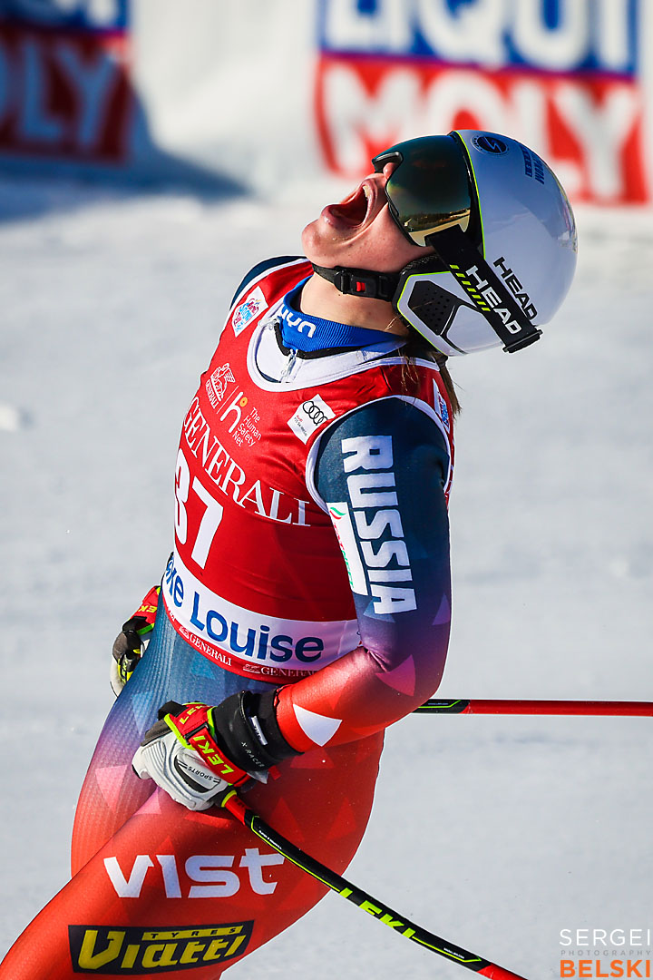 lake louise alpine ski World Cup sports photographer sergei belski photo