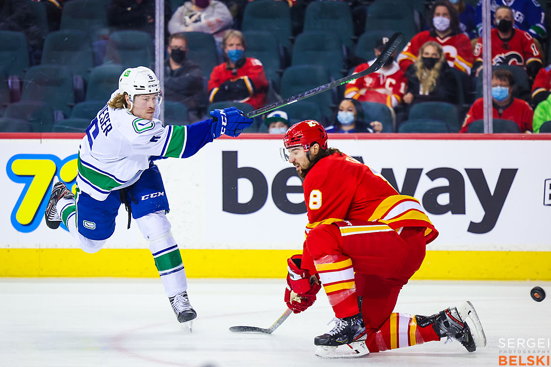 nhl hockey calgary flames sports photographer sergei belski photo