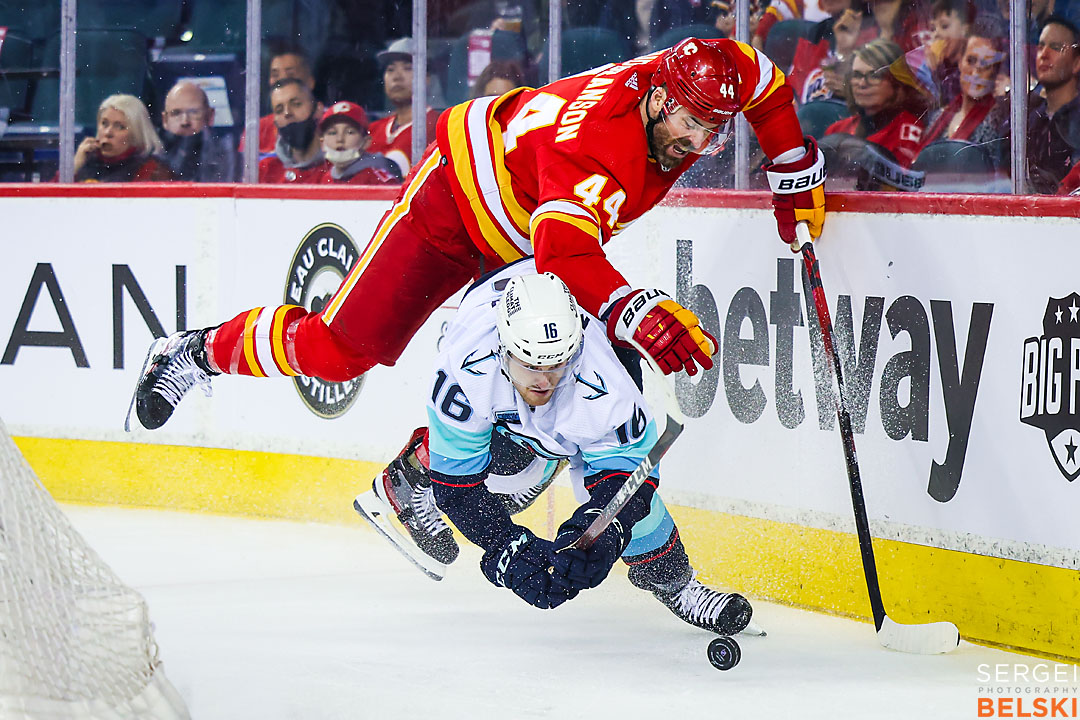 nhl hockey calgary flames sports photographer sergei belski photo