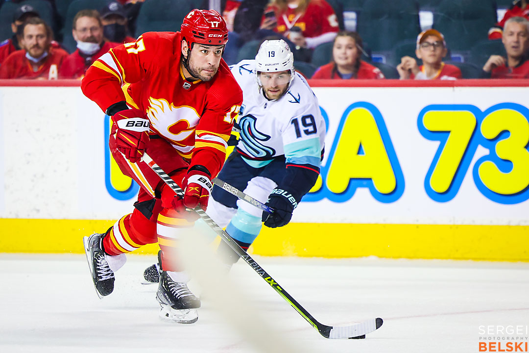 nhl hockey calgary flames sports photographer sergei belski photo