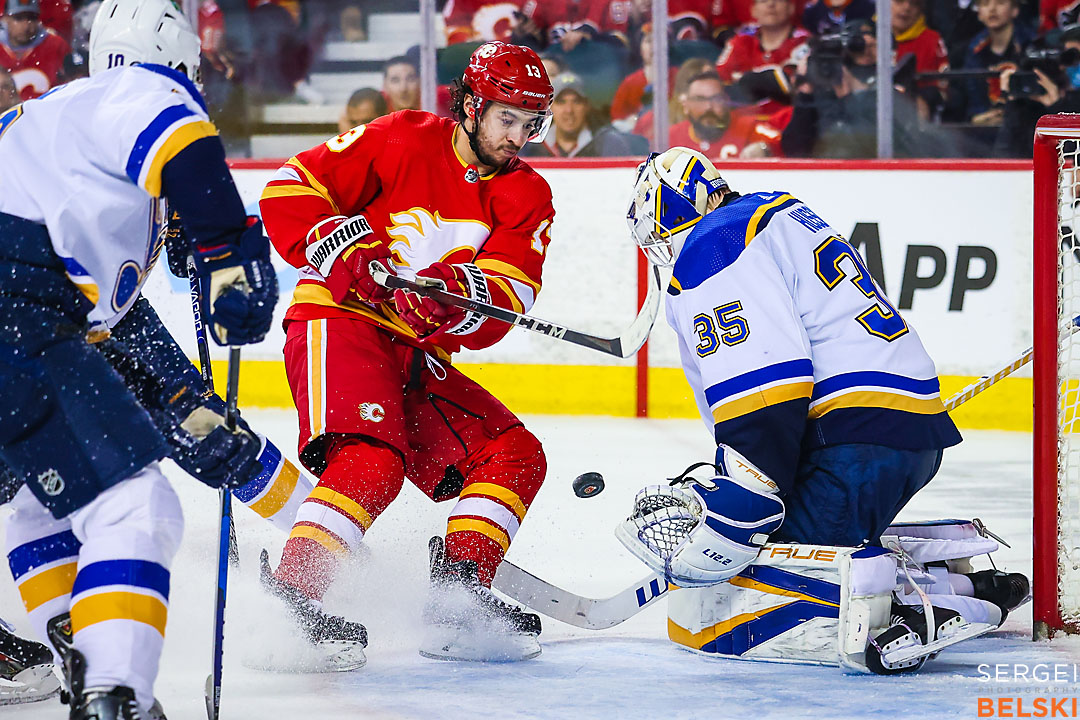 nhl hockey calgary flames sports photographer sergei belski photo