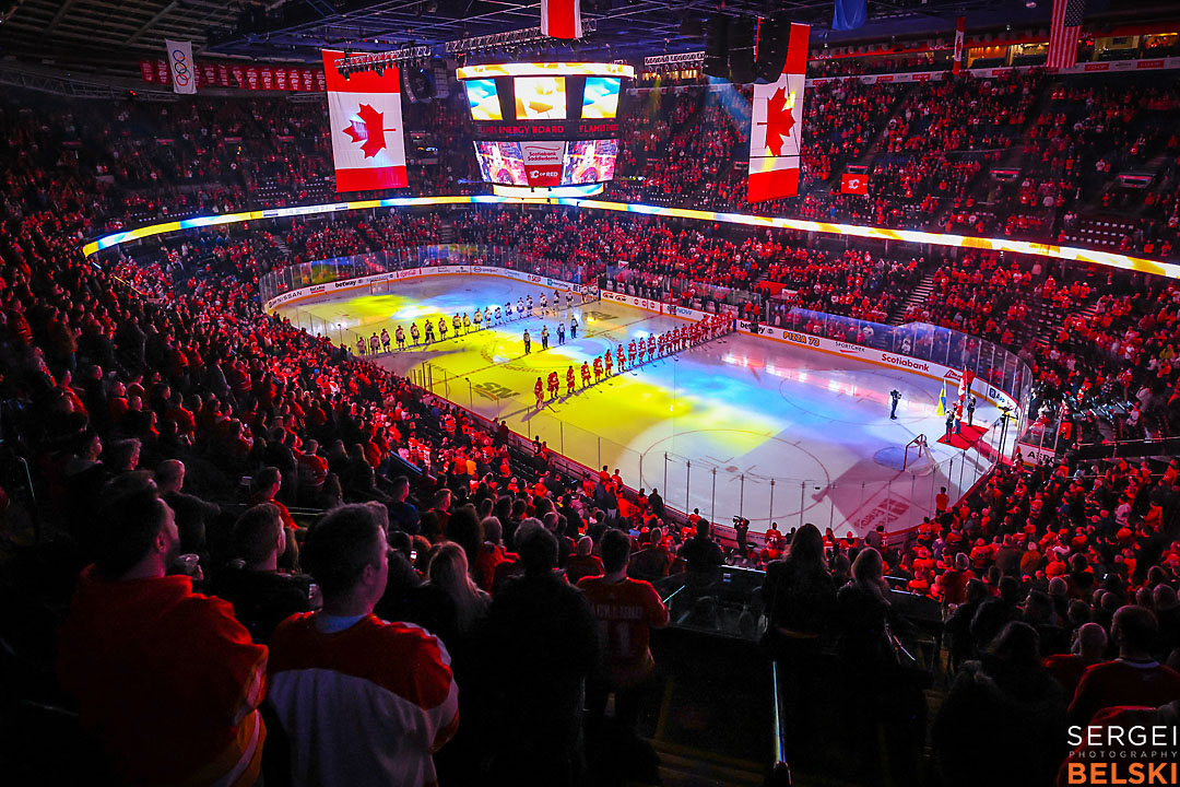 nhl hockey calgary flames sports photographer sergei belski photo