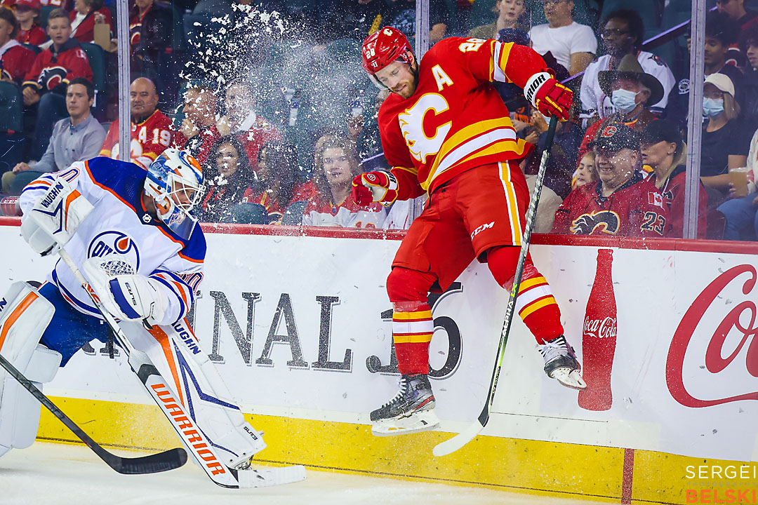 nhl hockey calgary sports photographer sergei belski photo