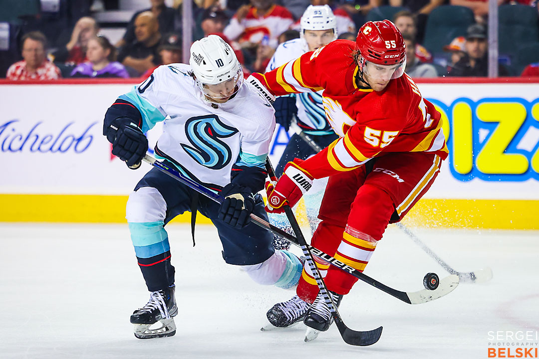 nhl hockey calgary sports photographer sergei belski photo
