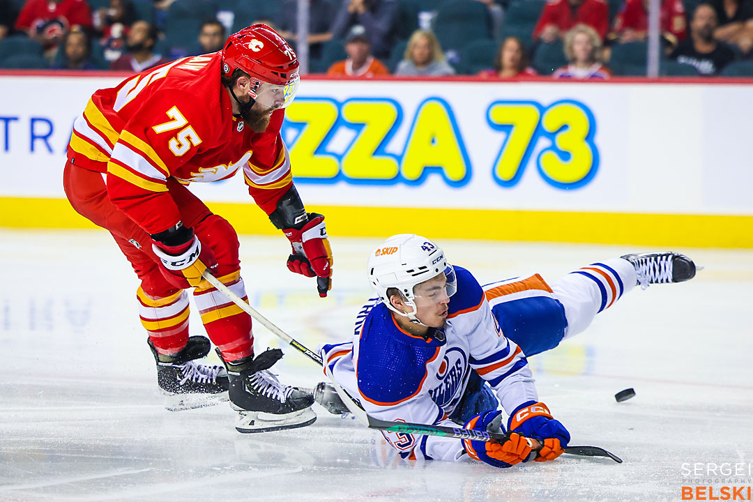 nhl hockey calgary sports photographer sergei belski photo