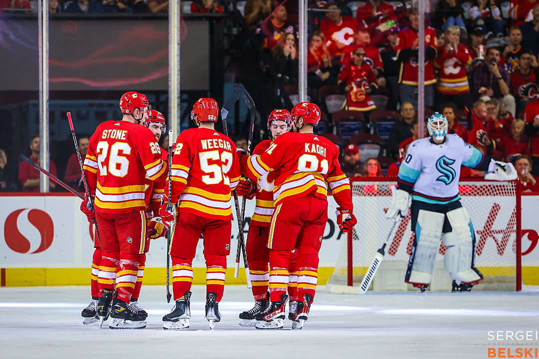 nhl hockey calgary sports photographer sergei belski photo