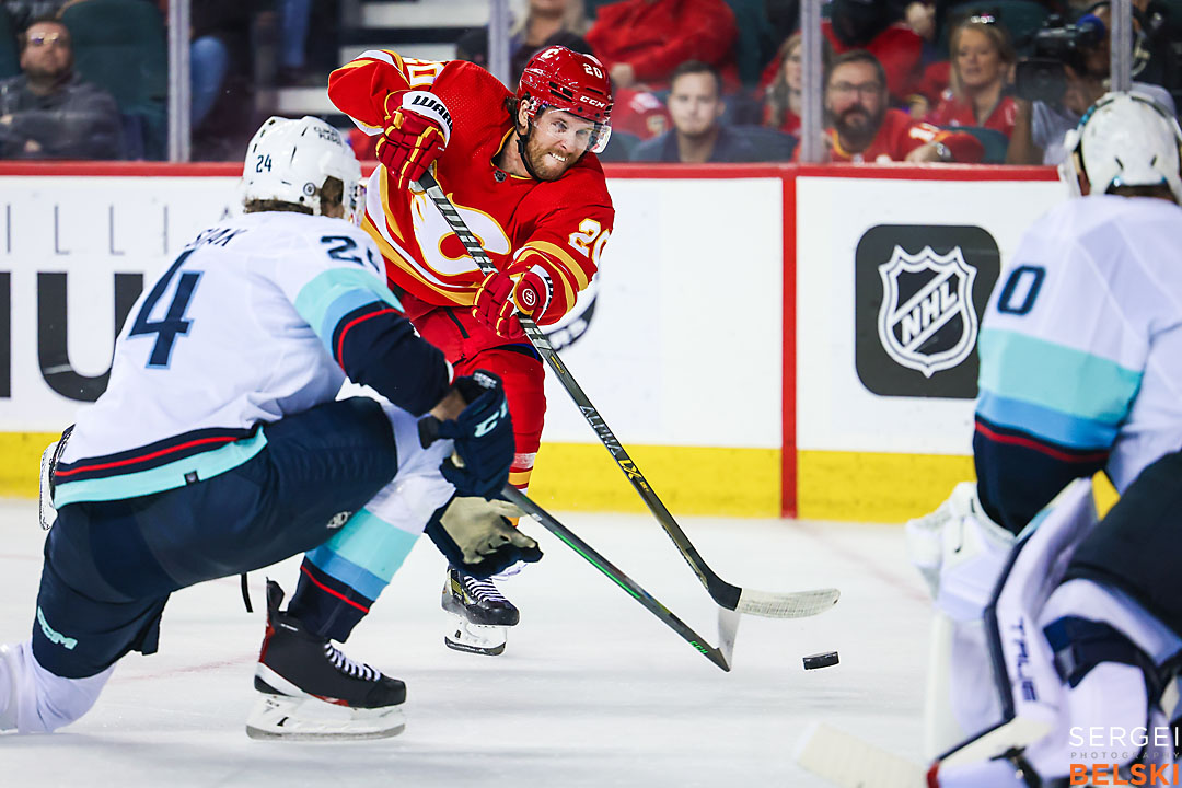 nhl hockey calgary sports photographer sergei belski photo