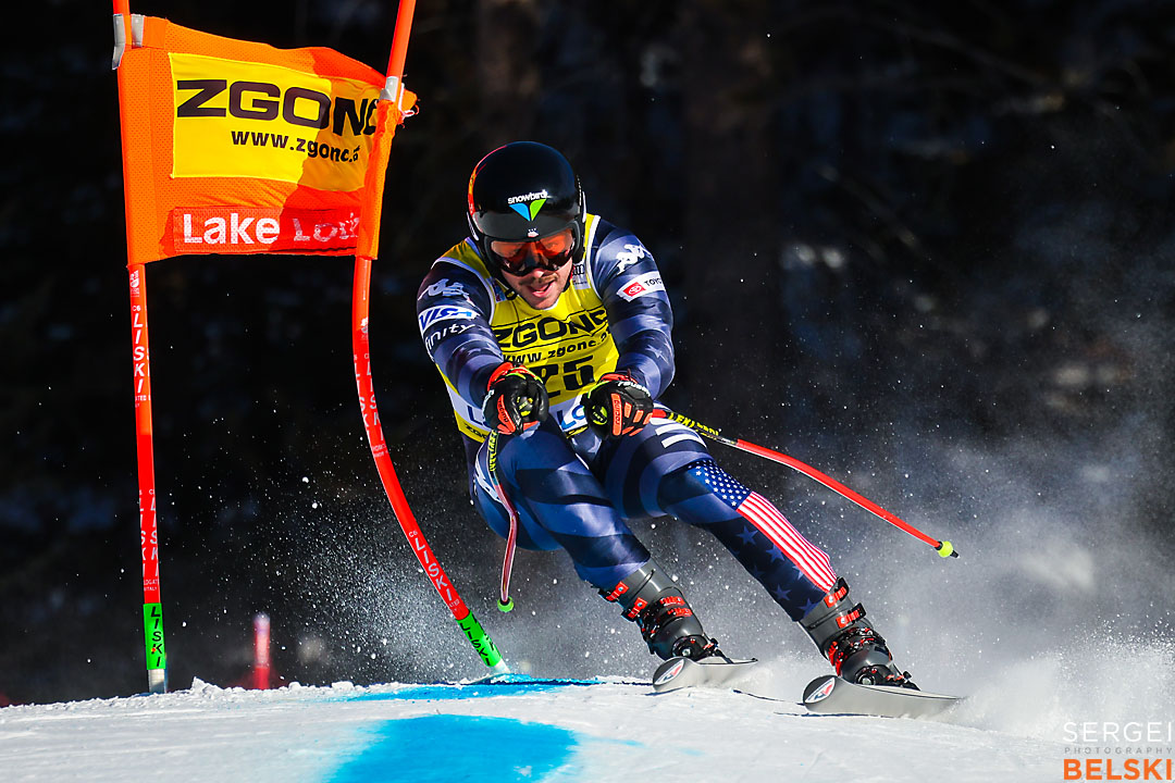 lake louise alpine ski World Cup sports photographer sergei belski photo