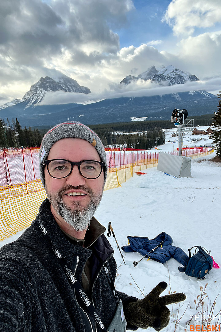lake louise alpine ski World Cup sports photographer sergei belski photo