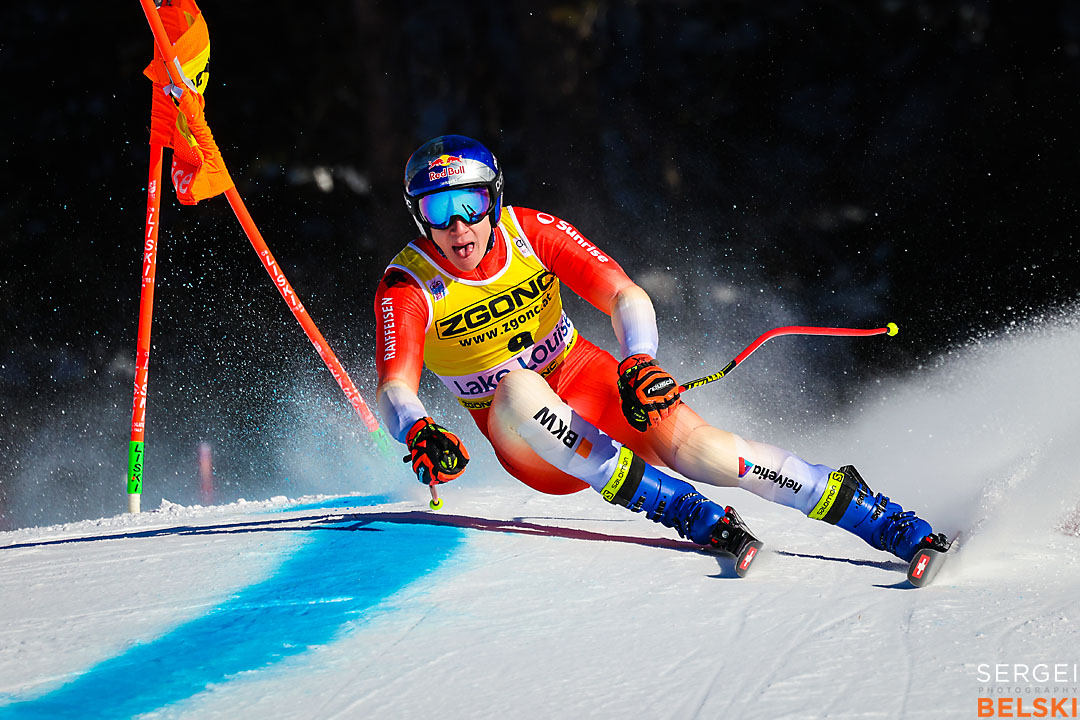 lake louise alpine ski World Cup sports photographer sergei belski photo