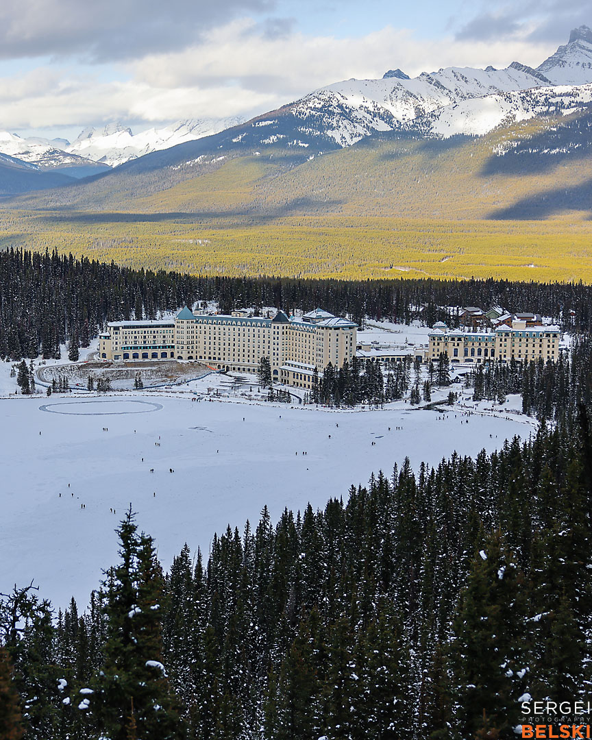 lake louise alpine ski World Cup sports photographer sergei belski photo