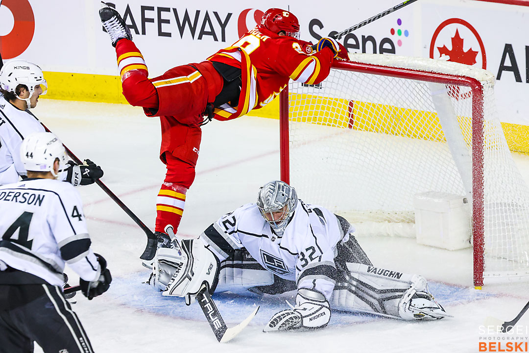 nhl hockey calgary sports photographer sergei belski photo