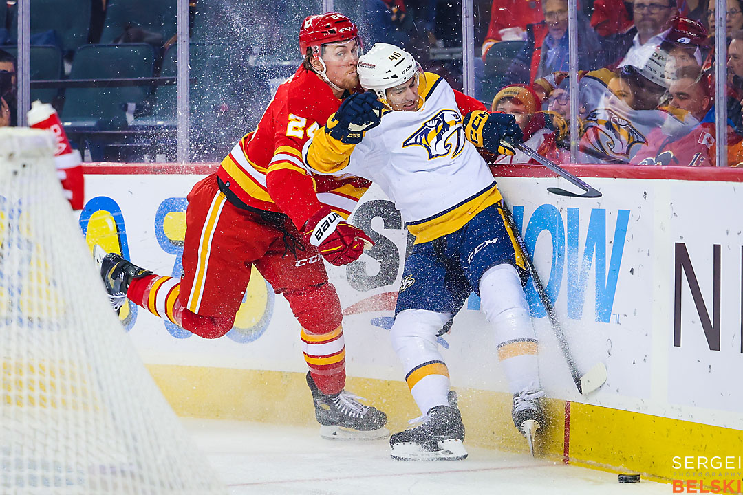 nhl hockey calgary sports photographer sergei belski photo