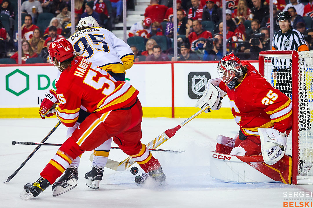 nhl hockey calgary sports photographer sergei belski photo