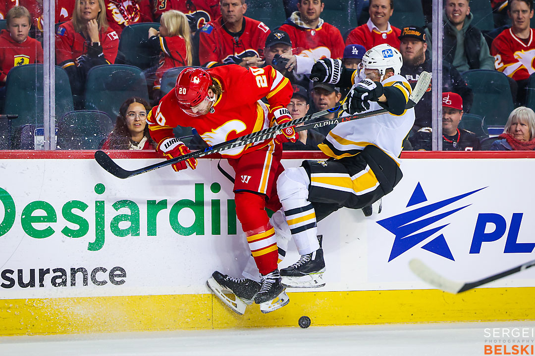 nhl hockey calgary sports photographer sergei belski photo