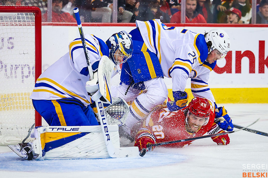 nhl hockey calgary sports photographer sergei belski photo