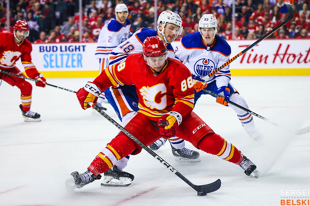 nhl hockey calgary sports photographer sergei belski photo