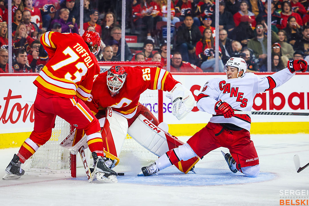 nhl hockey calgary sports photographer sergei belski photo