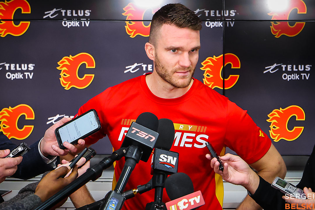 nhl hockey calgary sports photographer sergei belski photo