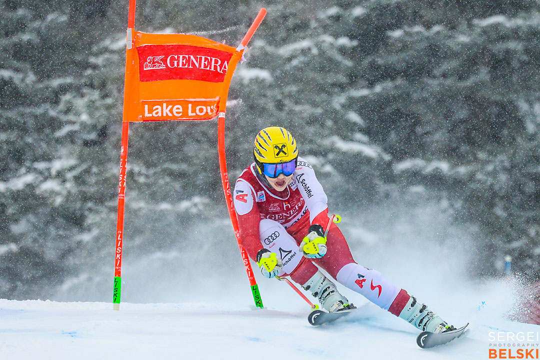 lake louise alpine ski World Cup sports photographer sergei belski photo