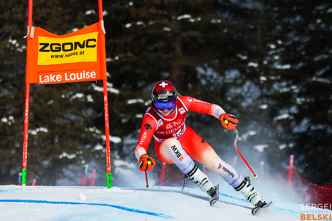 lake louise alpine ski World Cup sports photographer sergei belski photo