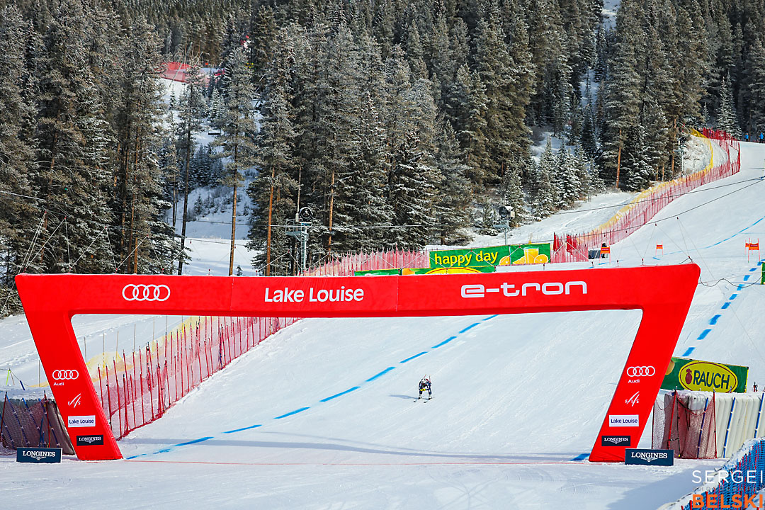 lake louise alpine ski World Cup sports photographer sergei belski photo