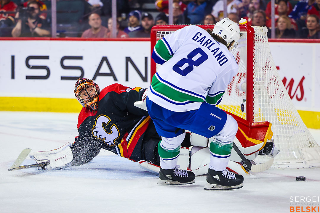 nhl hockey calgary sports photographer sergei belski photo