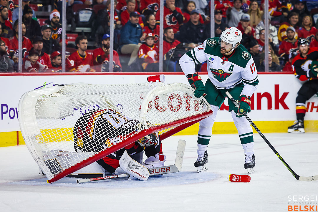 nhl hockey calgary sports photographer sergei belski photo