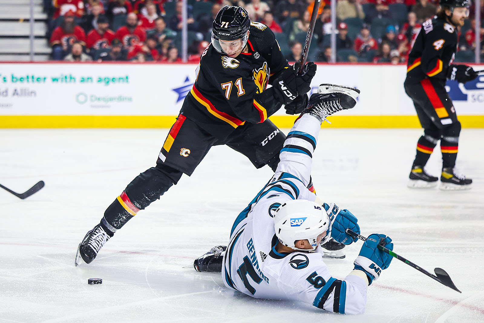 nhl hockey Calgary Flames sports photographer sergei belski photo