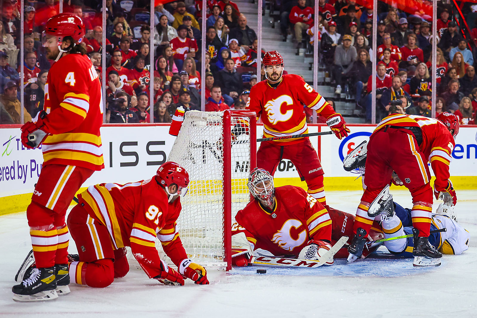 nhl hockey Calgary Flames sports photographer sergei belski photo