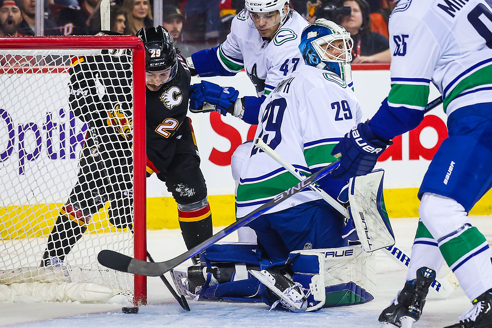 nhl hockey Calgary Flames sports photographer sergei belski photo