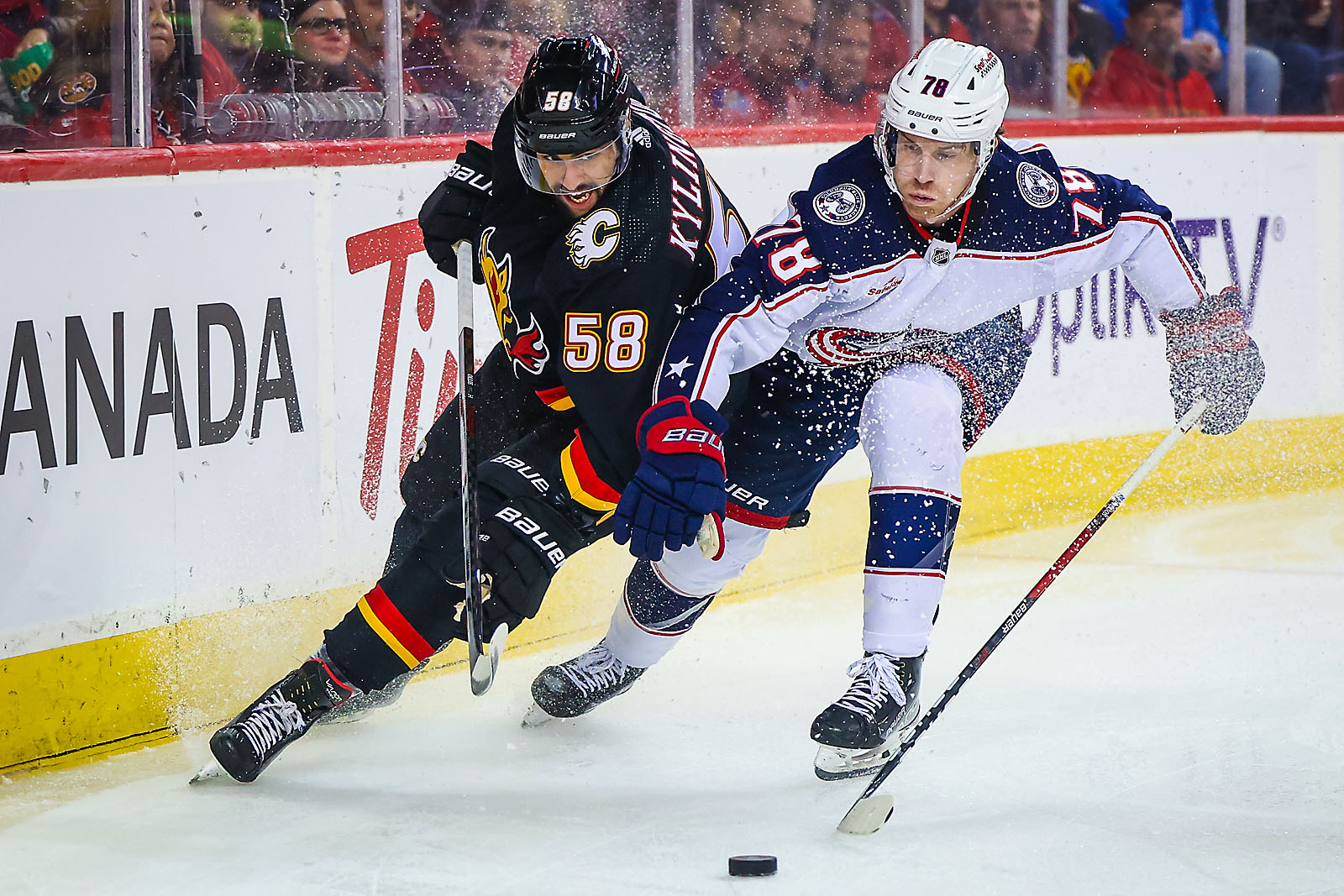nhl hockey Calgary Flames sports photographer sergei belski photo