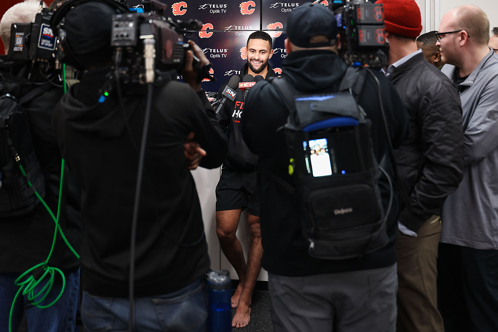 nhl hockey Calgary Flames sports photographer sergei belski photo