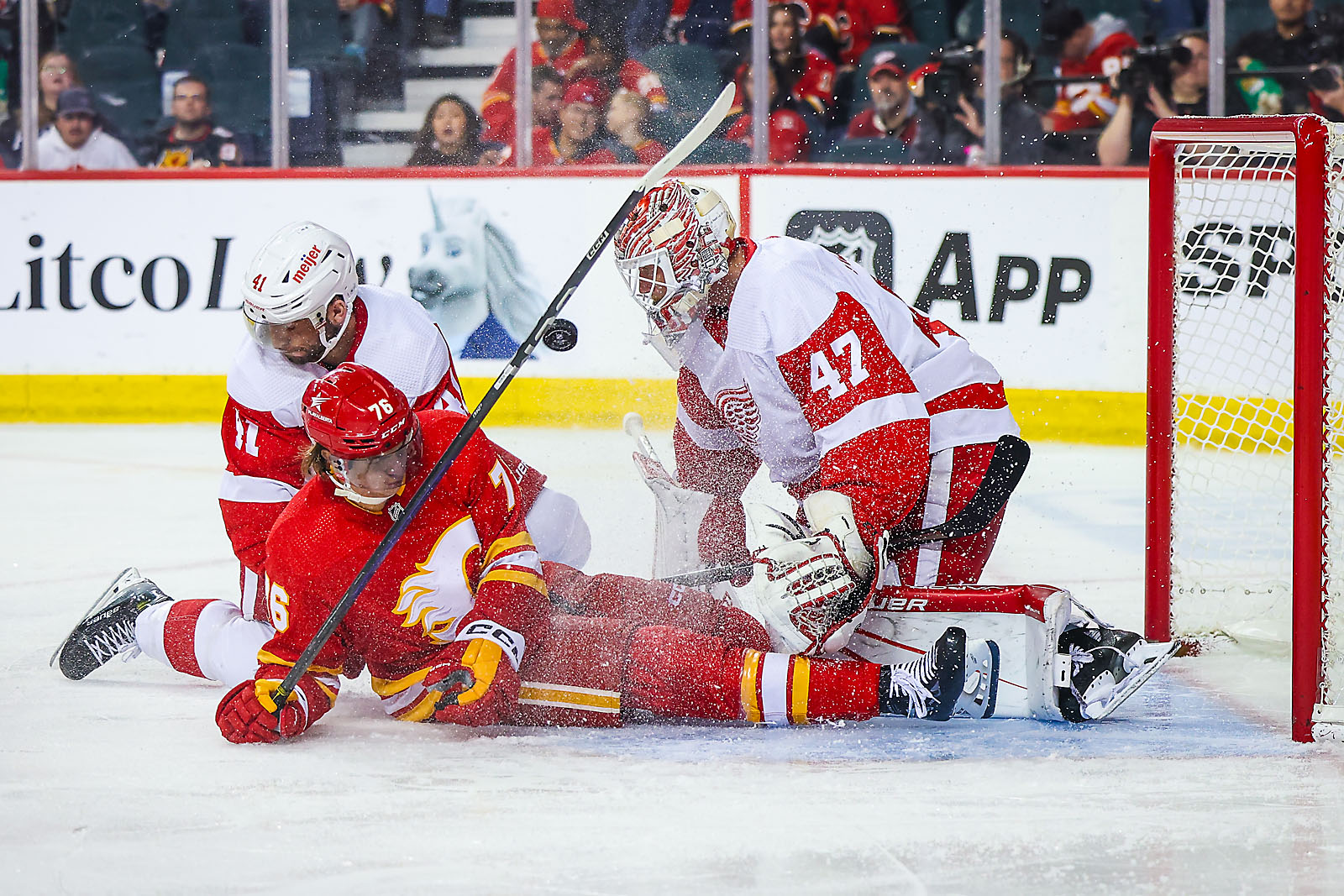 nhl hockey Calgary Flames sports photographer sergei belski photo