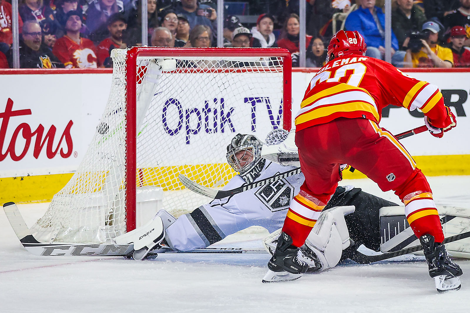 nhl hockey Calgary Flames sports photographer sergei belski photo