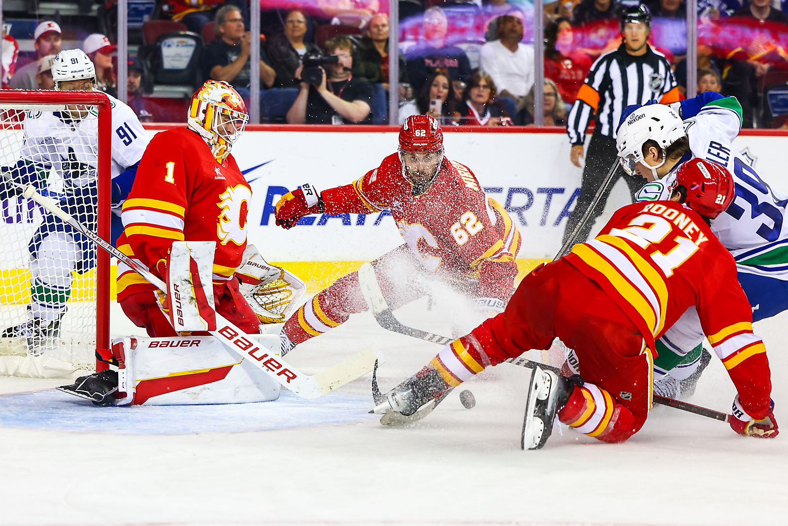 nhl hockey Calgary Flames sports photographer sergei belski photo